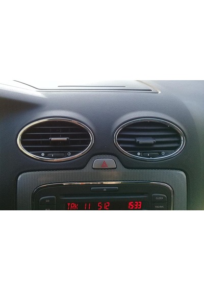 Ford Focus Kalorifer Üfleyici Çerçevesi Krom 2006-2011