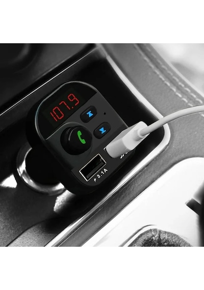 Divex Araç Fm Transmitter Bluetooth 2xusb Mp3 Çakmaklık Girişli Dt-602