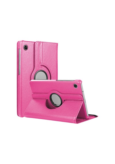 Microsonic Samsung Uyumlu Galaxy Tab A9 Kılıf 360 Rotating Stand Deri