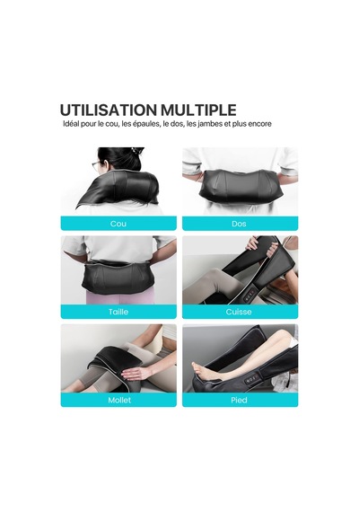 Alljoy Boyun Masaj Aleti, Isıtmalı Sırt Ve Boyun Ve Omuz Masaj Aleti, Saklama Çantalı Elektrikli Shiatsu Masaj Aleti, 3d Döndürme, Ayarlanabilir Hız, Hediye Alljoy Boyun Masaj Aleti, Isıtmalı Sırt Ve Boyun Ve Omuz Masaj Aleti, Saklama Çantalı Elektrikli Shiatsu Masaj Aleti, 3d Döndürme, Ayarlanabilir Hız, Hediye