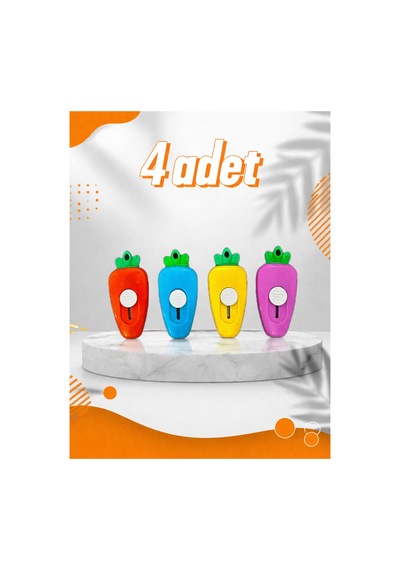 4 Adet Cep Çanta Tipi Taşınabilir Mini Maket Bıçağı