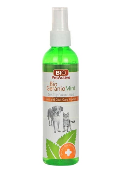 Bio Petactive Geranio Mint Köpek Deri ve Tüy Bakım Spreyi