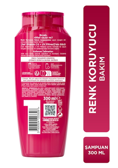Elseve Color Vive Renk Koruyucu Bakım Şampuanı 300 ML