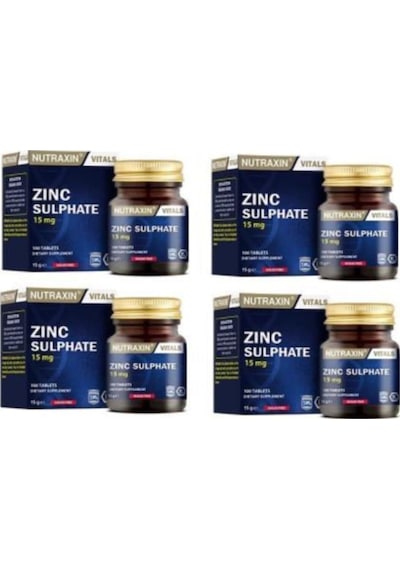 Zinc 15 Mg 100 Tablet X4