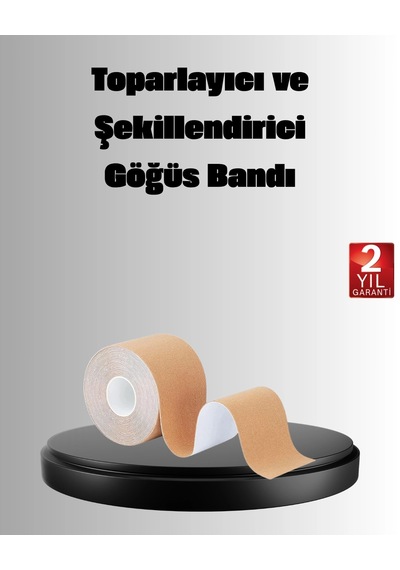Askısız Görünmez Göğüs Bandı Dekolteli Kıyafetler İçin Destekleyici Bant