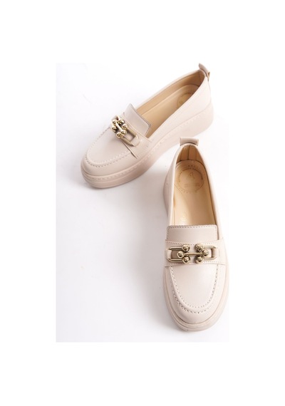 Daxtors D602 Günlük Ortopedik Garantili Kadın Loafer Ayakkabı Nut