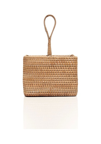 Bohem Kare Rattan Çatallık Ve Kaşıklık, Iskandinav, Modern