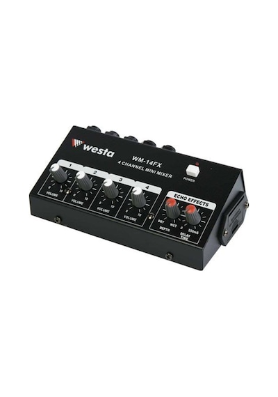Westa Wm-14Fx 4 Kanal Mini Mikser Ekolu