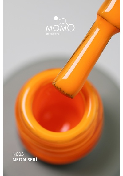 Momo Professional Kalıcı Oje N003 Neon Turuncu 14 ML