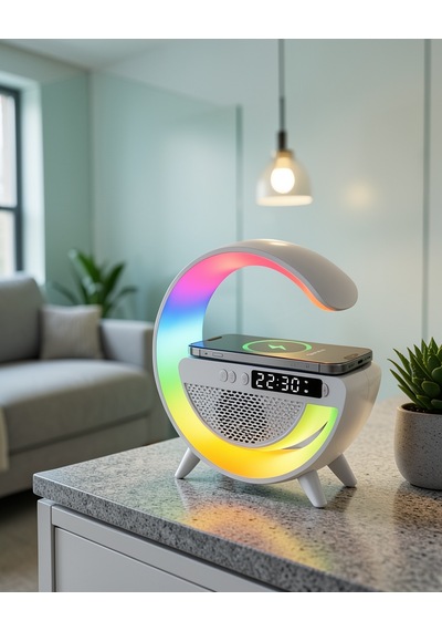 15w Kablosuz Şarjlı 13 Renkli Led Atmosfer Lambası Xuczgoogledijital-9