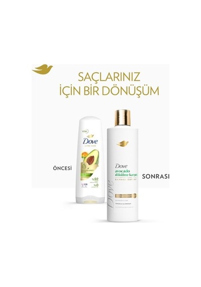 Dökülme Karşıtı Saç Kremi 350ml, Avokado İle Zenginleştirilmiş