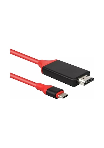 USB Type C 3.1 To HDMI 4330A Çevirici Dönüştürücü Kablo TV