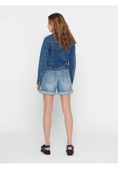 Only Onltia Mb Bex02 Noos Kadın Denim Ceket 15170682 Mavi