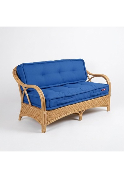2'li Yer Minderi 60x120x14 Cm Palet Minderi, Bahçe Minderi, Oturma Minderi, Balkon Takımı Minderi Mavi Diğer