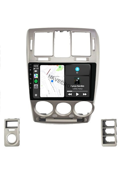 Hyundaı Getz 9" İki Tip Birleşik Uyumlu Androıd Multimedya Gerçek 2/32 Kablosuz Carplay Geri Görüş Kameralı 9"