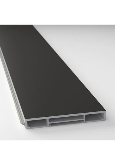 Ikea Förbättra Süpürgelik, Mat Antrasit, 220x8 Cm
