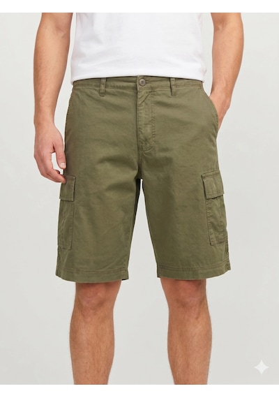 Jack & Jones Jack&jones 12292263 Erkek Kargo Sort - Haki