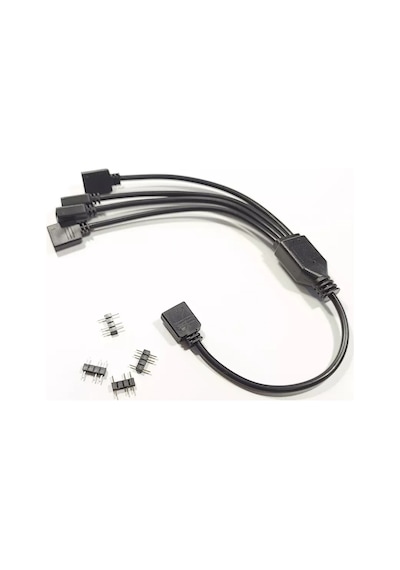 Coolmoon Pc İçin Argb Kontrol Cihazı. 5v 3pin Argb + Genişletici 244362995