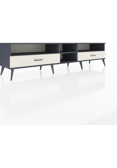 Hyperion Tv Ünitesi 3 Raflı 2 Çekmeceli 220x44x51 Antrasit-antrasit/aytaşı Antrasıt/aytası - Antrasıt Hyperion Tv Ünitesi 3 Raflı 2 Çekmeceli 220x44x51 Antrasit-antrasit/aytaşı Antrasıt/aytası - Antrasıt