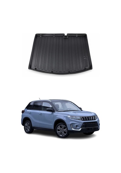 Suzuki Vitara 2016-2026 Uyumlu Araca Özel Kauçuk Tpe Bagaj Havuzu Siyah Alt Kademe İçin