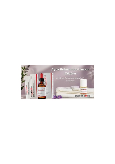 Demykomed El Ayak ve Tırnak Solüsyonu 50 ML