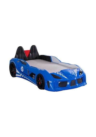 Setay Arabalı Yatak, Raceing Car V8 Full Ledli Koltuklu Arabalı Yatak - Mavi 100x190 Setay Arabalı Yatak, Raceing Car V8 Full Ledli Koltuklu Arabalı Yatak - Mavi 100x190