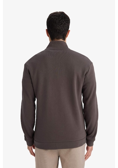 Defacto Regular Fıt Dik Yaka Sweatshirt F9855ax26spar212 Antrasit-ar212