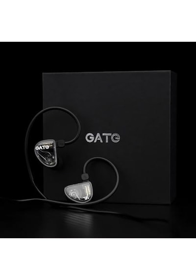 Truthear Gate In-ear Monitor W/mic Siyah Sahne, Stüdyo Veya Odyofil İçin Kulak İçi/ın-ear Kablol