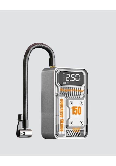 Şarjlı Kablosuz Hava Pompası - 150 Psı Basınç, Led Ekran Ve 6000mah Batarya