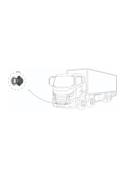 Sanel 12v-24v Led Far Mercekli Kısa Hüzme Gündüz Sürüş Ledli Yuvarlak 90 110 Mm