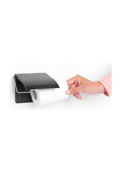 Brabantia Tuvalet Kağıtlık Mat Siyah 108600
