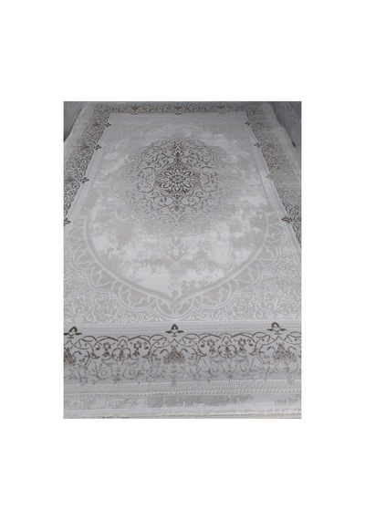 Bloom Serisi 200x290 6m2 Akrilik İplik Dokuma Makina Halısı Kahverengi