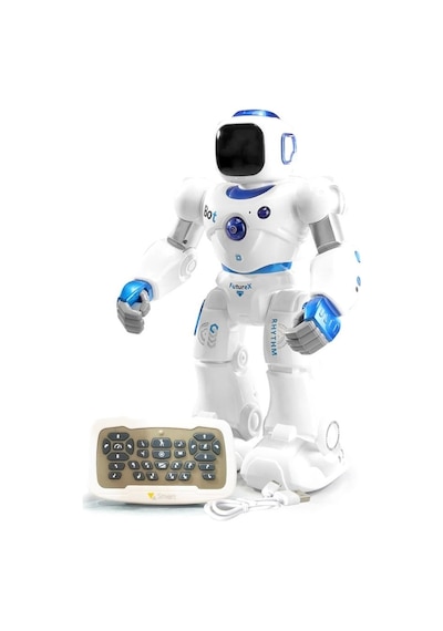 Gaw--1088 Kumandalı İnteraktif Şarjlı Eğitici Eğlendirici Akıllı Büyük Robot