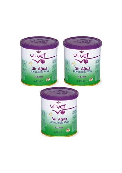 Vivet Konserve Sir Ağda Azulen 240 Gr 3'lü Set