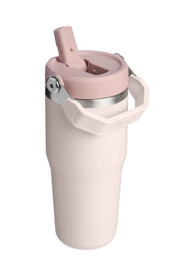 Stanley The IceFlow Flip Straw Pipetli Termos Bardak 0,41 LT Rose Quartz