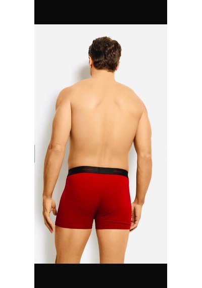 Jiber Erkek Modal Boxer Bordo