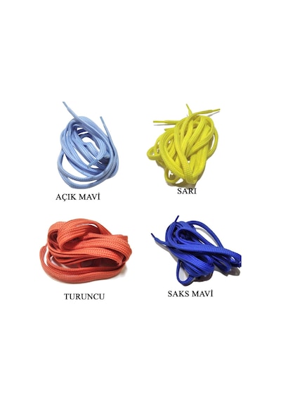 Spor Ayakkabı Bağcığı 120 CM 1 Çift