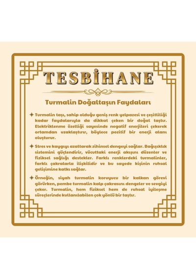 Makrome Örgülü Naturel Kesim Turmalin Doğaltaş Erkek Bileklik Siyah