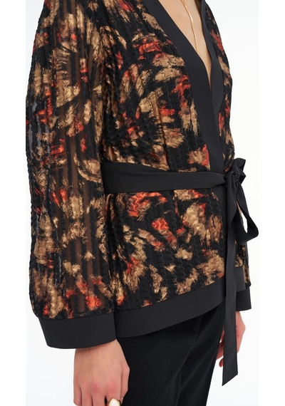 La Garita Eclıpse Kimono Siyah Siyah