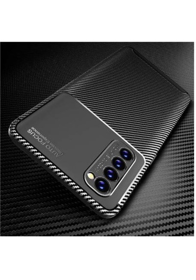 Oppo Reno 4 Pro Kilif Karbon Tasarim Negro Silikon Kapak 466625405