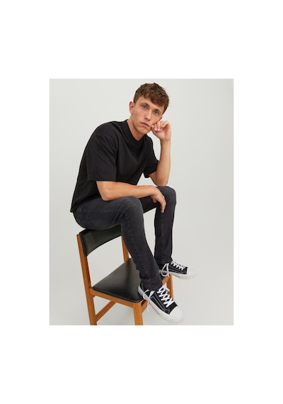 Jack & Jones 12243595 Erkek Kot Pantolon Gri