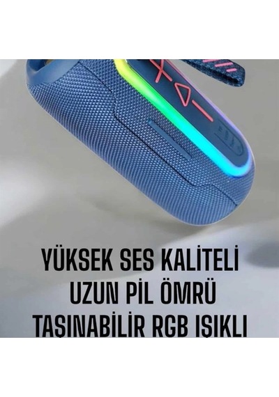 Flip6 Max Bluetooth Hoparlör Kablosuz Şarj Edilebilir Su Geçirmez Yüksek Ses Kaliteli