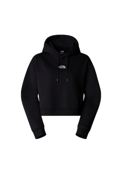 The North Face Kadın Essentıal Crop Kapüşonlu Swetshirt Nf0a89exjk31 Siyah