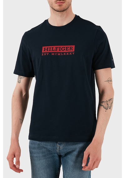Tommy Hilfiger Erkek T Shirt Mw0mw39149 Dw5 Lacivert Lacivert