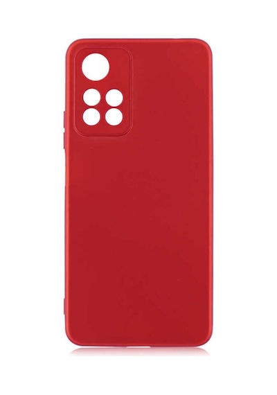 Xiaomi Redmi Note 11 Pro Plus 5g Kılıf Zore Premier Silikon Kapak Kırmızı