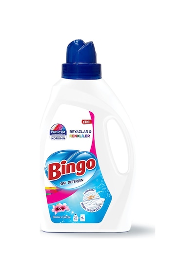 Bingo Sıvı Deterjan Amber 1.755 L 2'li Set