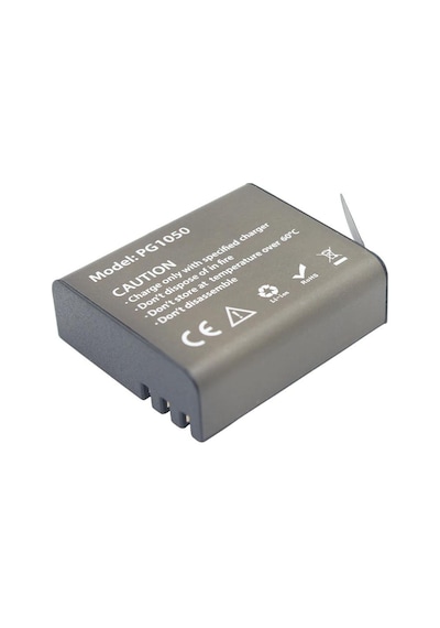 Eken H9 / H9r 4k Aksiyon Kameralar için 1050mah Batarya