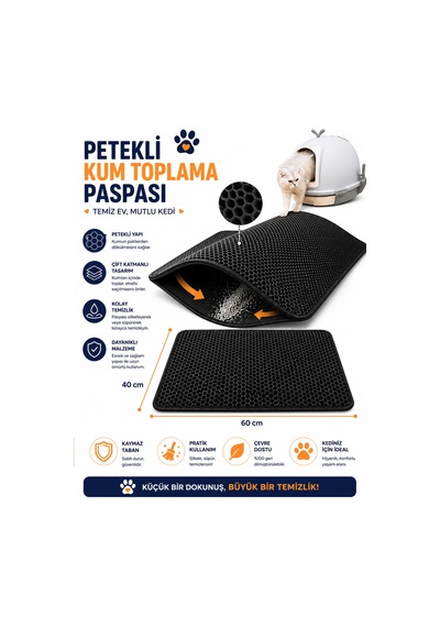 Kedi Tuvalet Önü Paspası