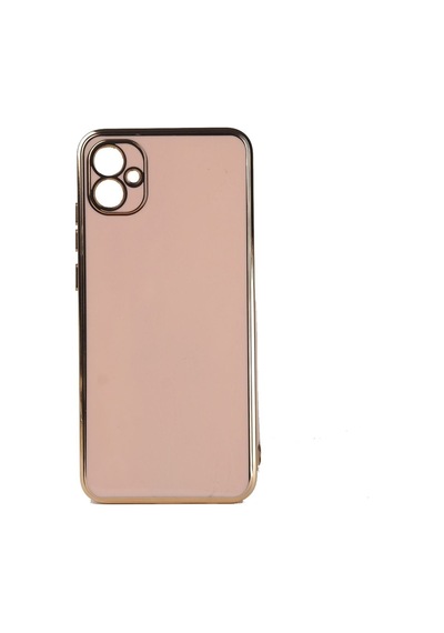 Galaxy A04e Kılıf Zore Bark Kapak Rose Gold
