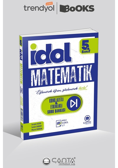 5. Sınıf İdol Matematik Konu Anlatımlı&etkinlikli Soru Bankası Güncel Baskı